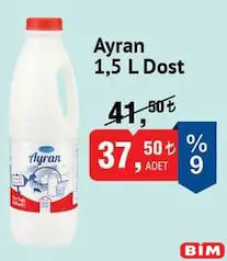 DOST AYRAN 1,5 L